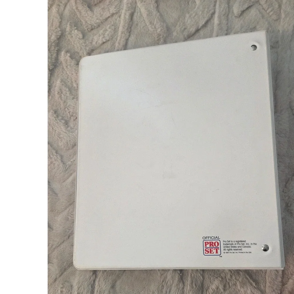 Vintage 1991 Pro Set Official Card Collectors Album Multi-Sport 3-Ring Binder